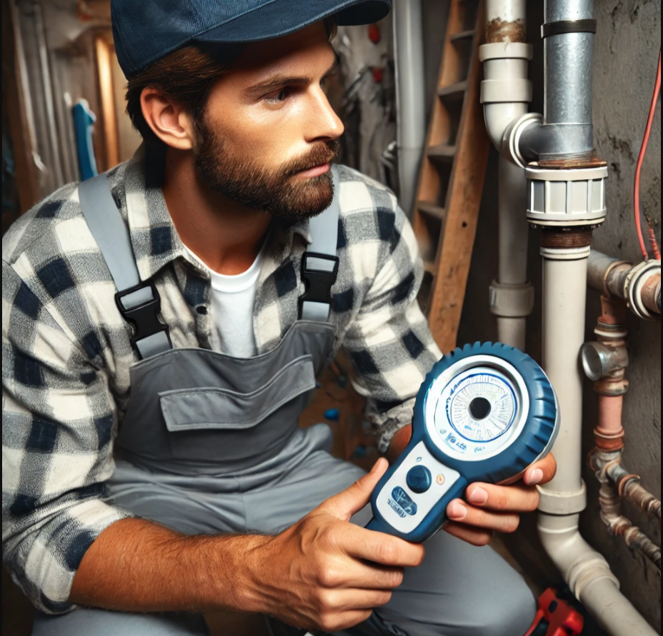 كشف تسربات الحمامات